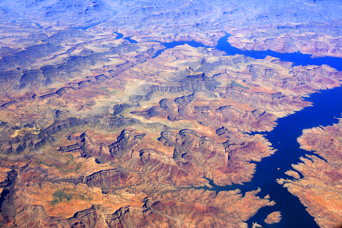 Aerial view of northern Ethiopia